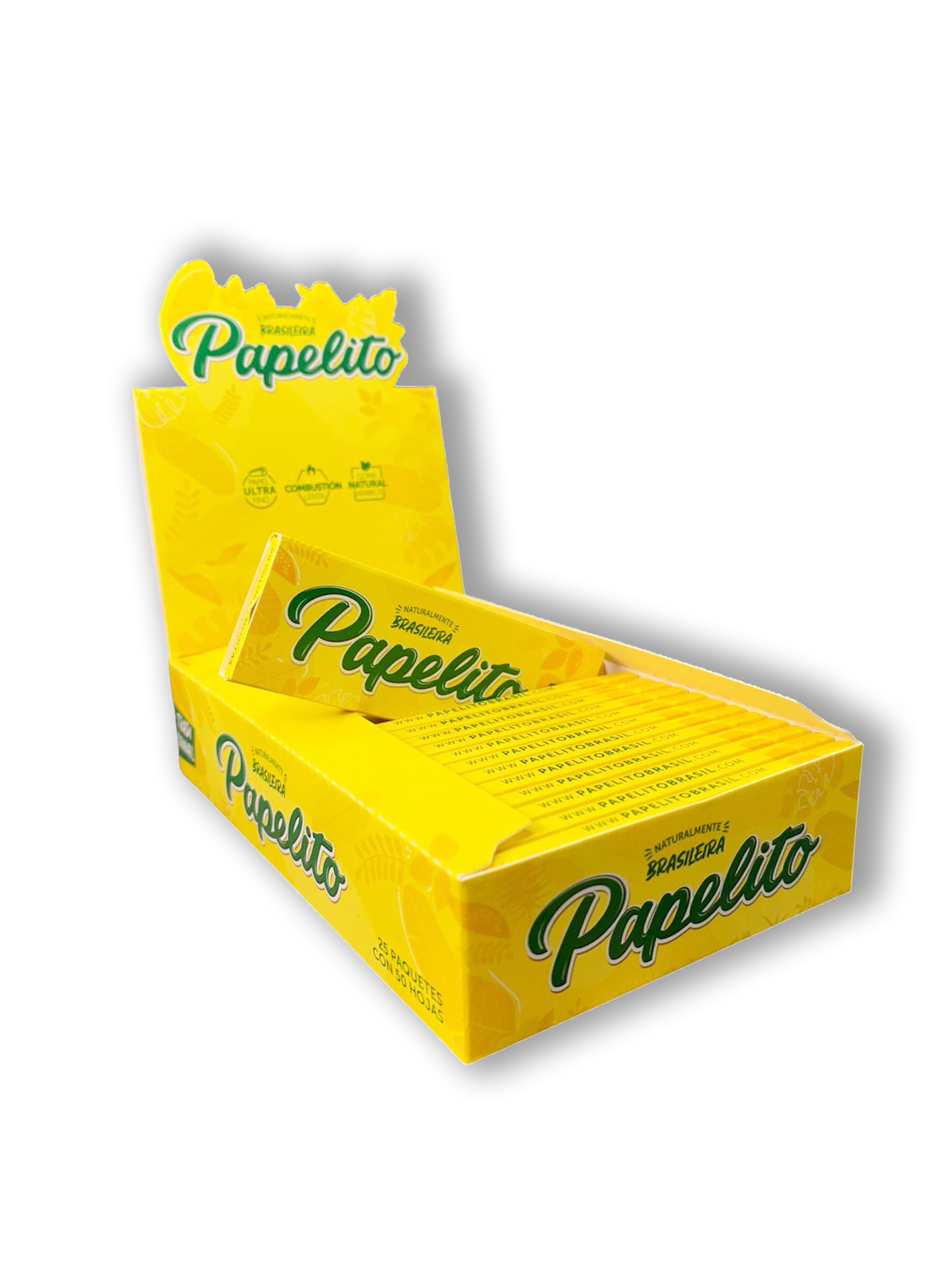 Caixa de Seda Papelito Tradicional Mini 1/4 M.S