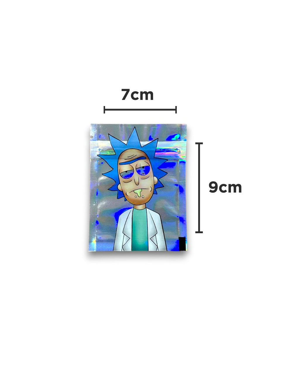 Ziplock Médio Rick Morty Furtacor C/5