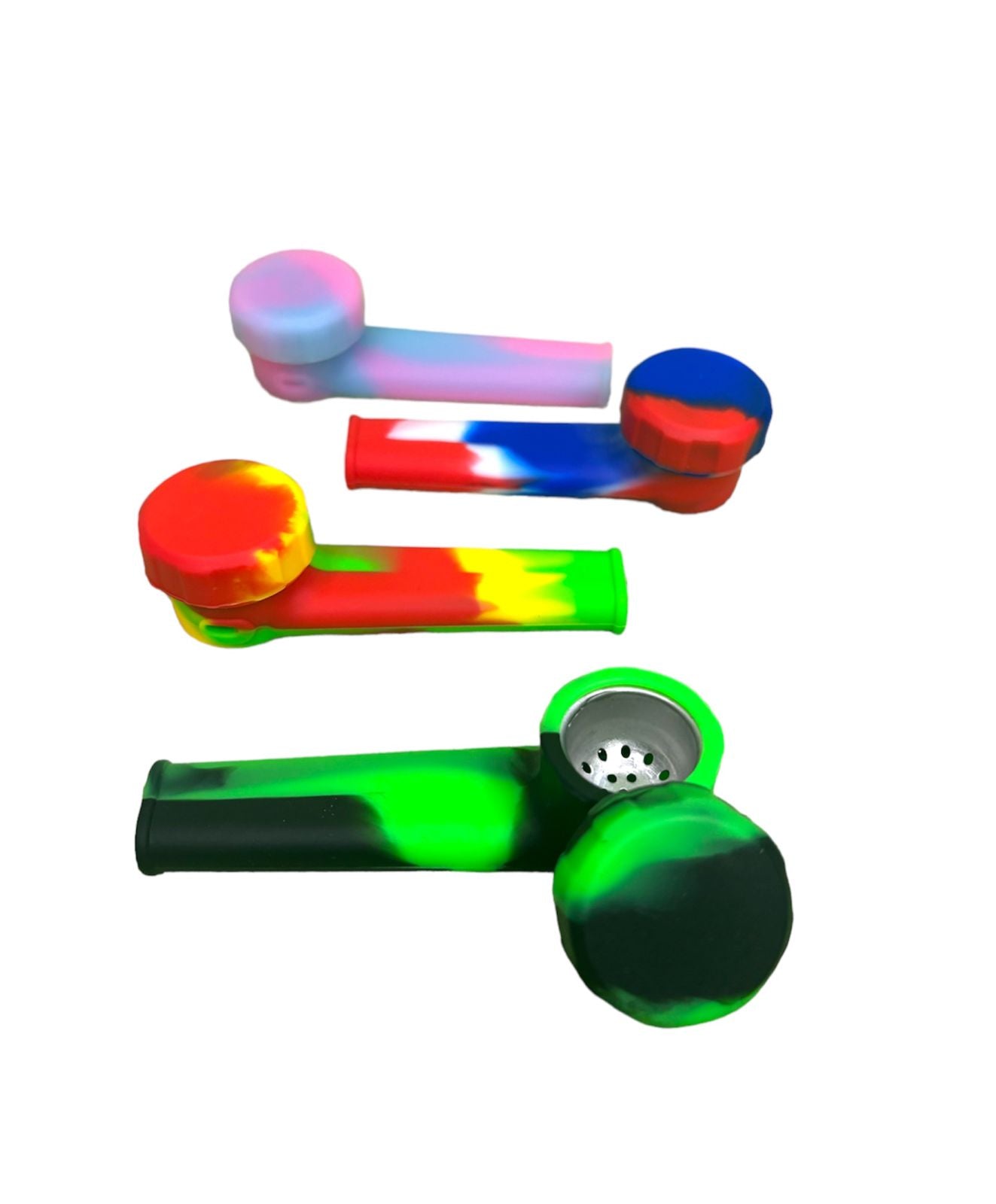 Pipe de silicone c/ tampa