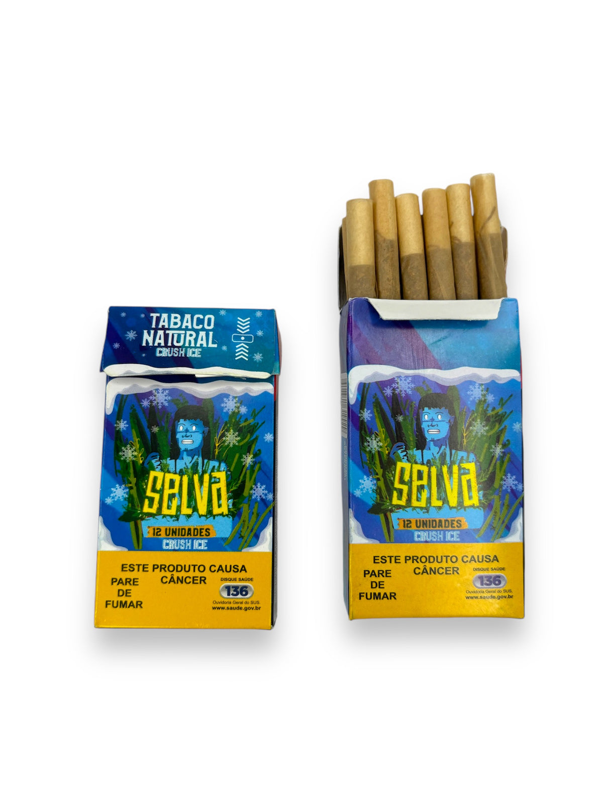 Caixa de Tabaco Bolado Selva Ice C/10