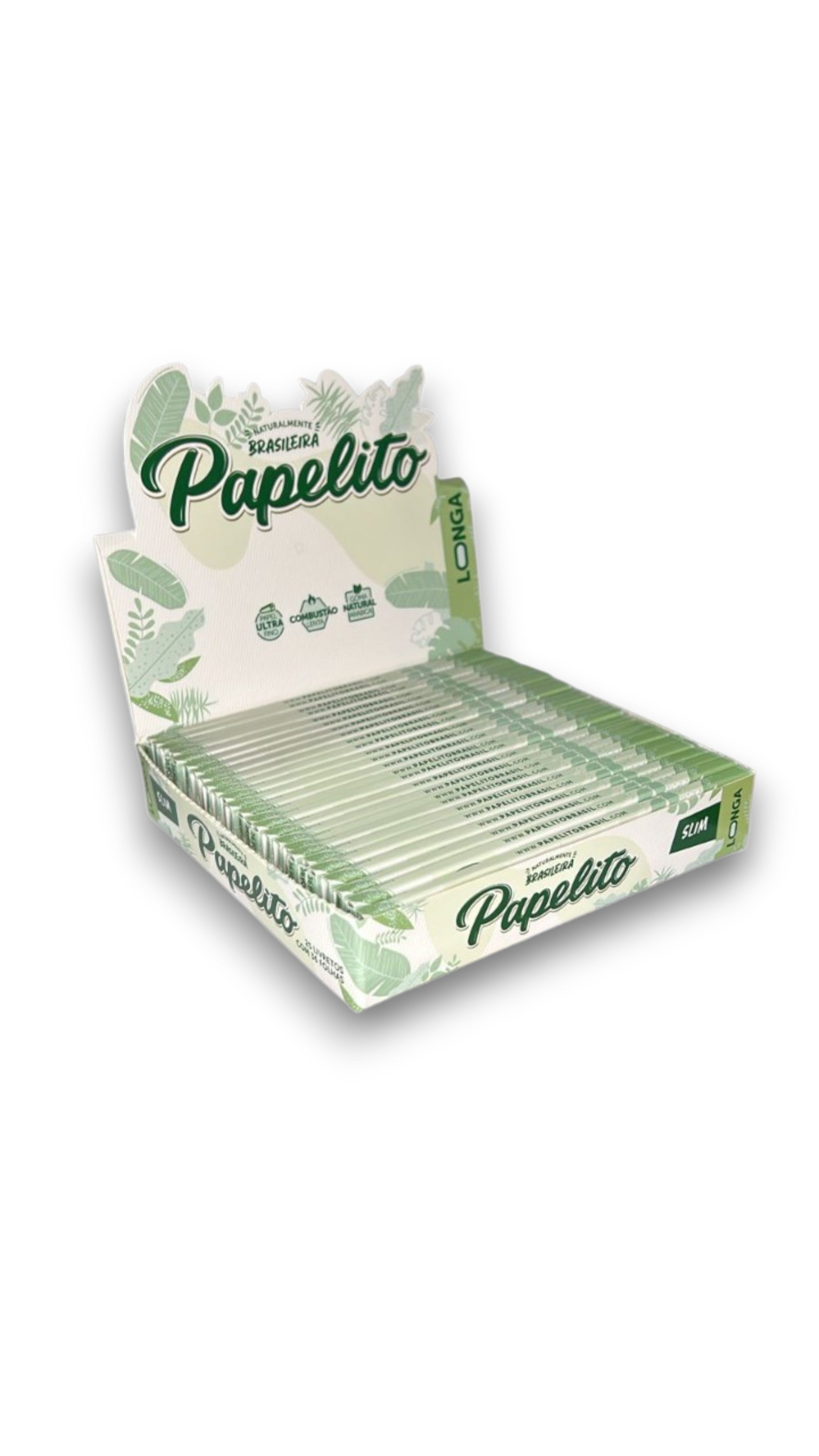 Caixa de Seda Papelito Longa Slim
