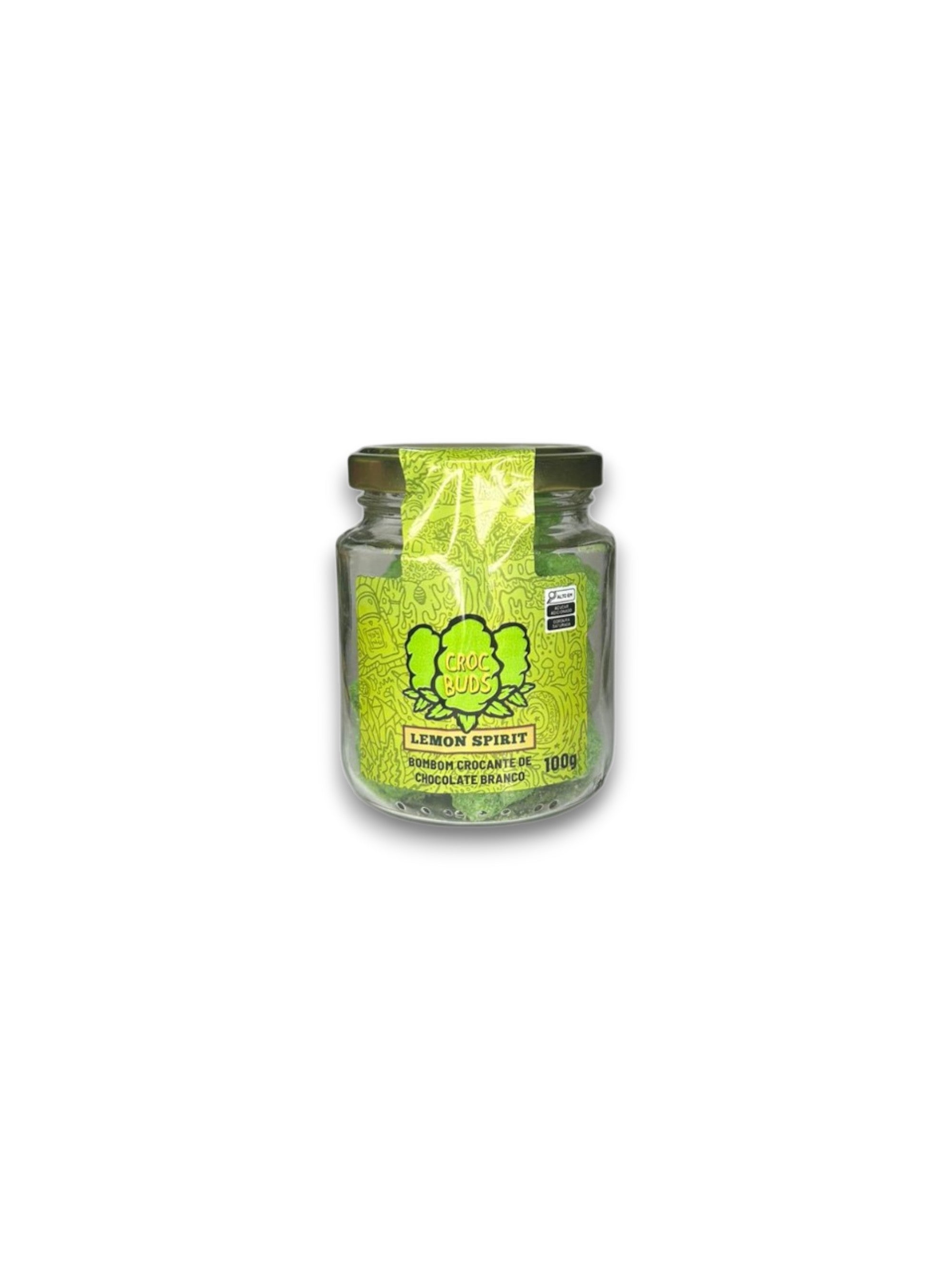 Pote de Croc Buds Lemon Spirit 100G