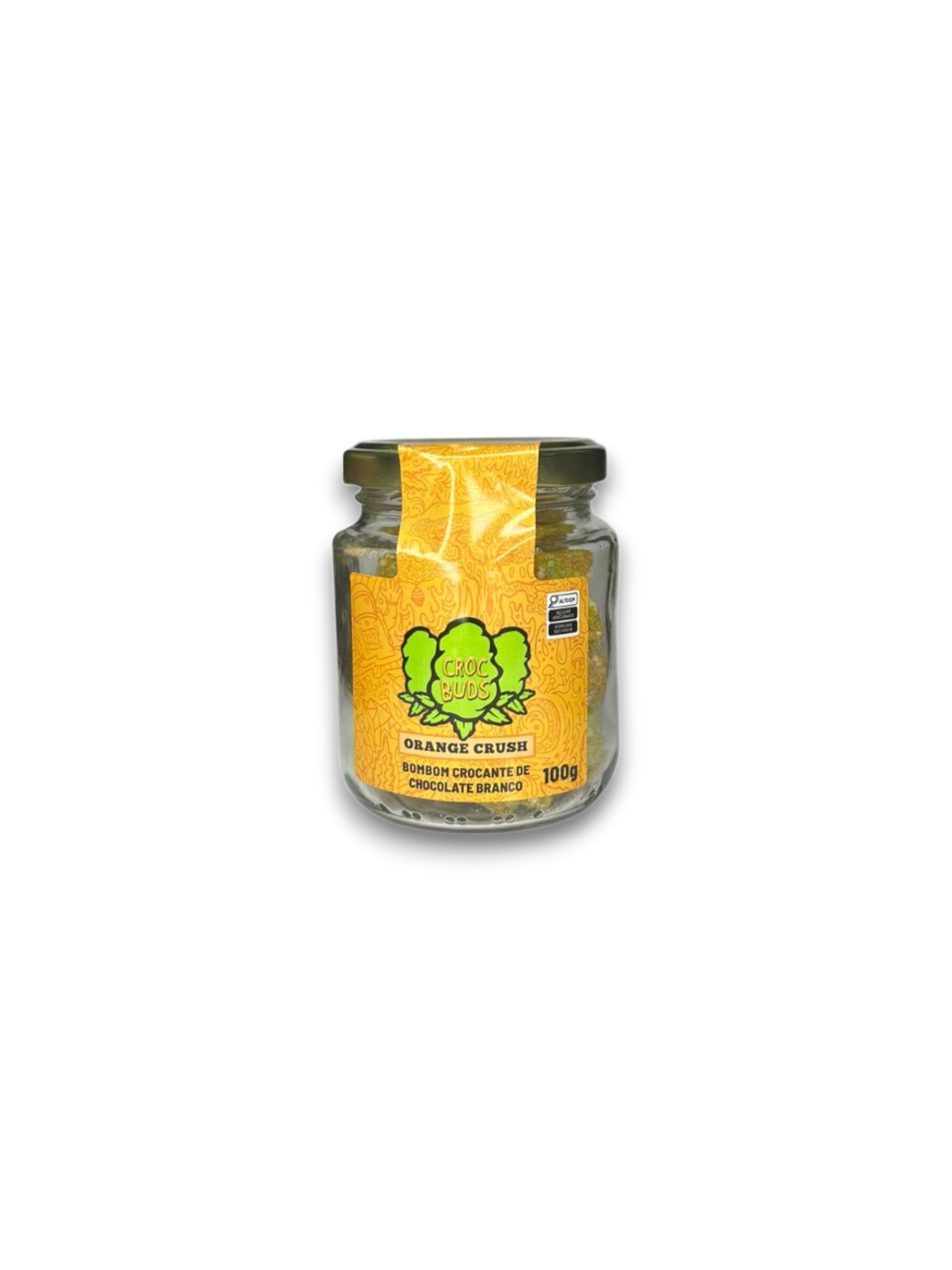 Pote de Croc Buds Orange Crush 100G
