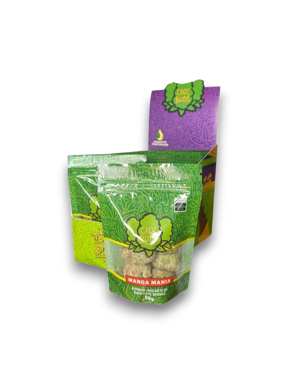 Display Croc Buds Sachês Mango Mania 50G C/10