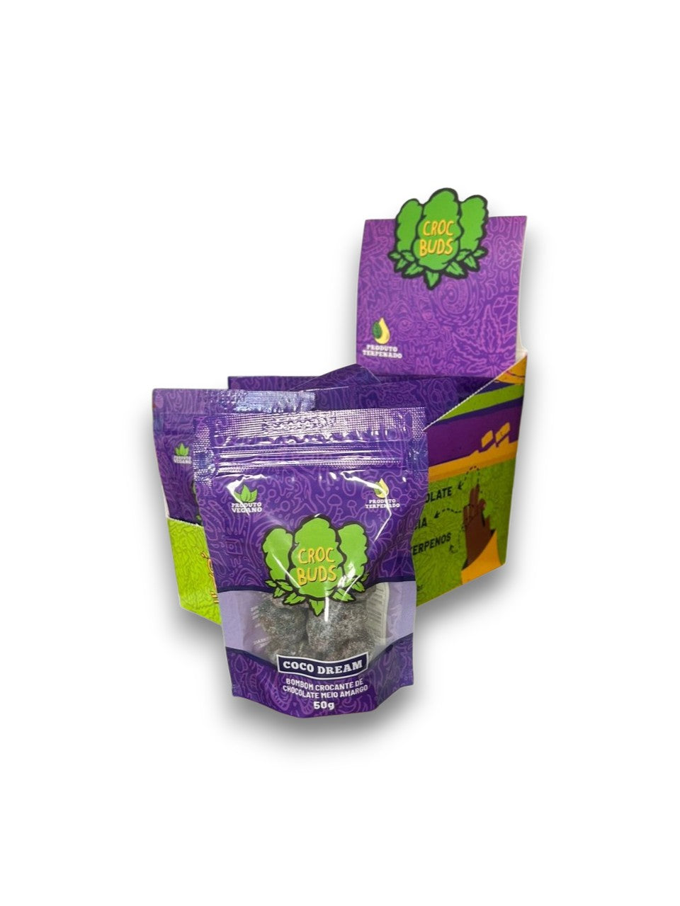 Display Croc Buds Sachês Coco Dream 50G C/10