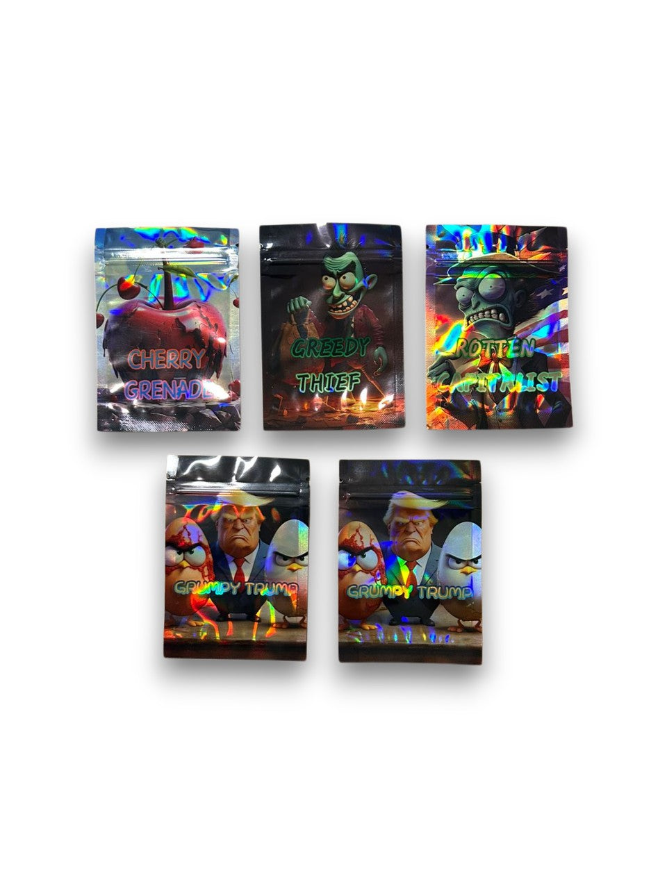 Ziplock Médio Americano Mix C/5