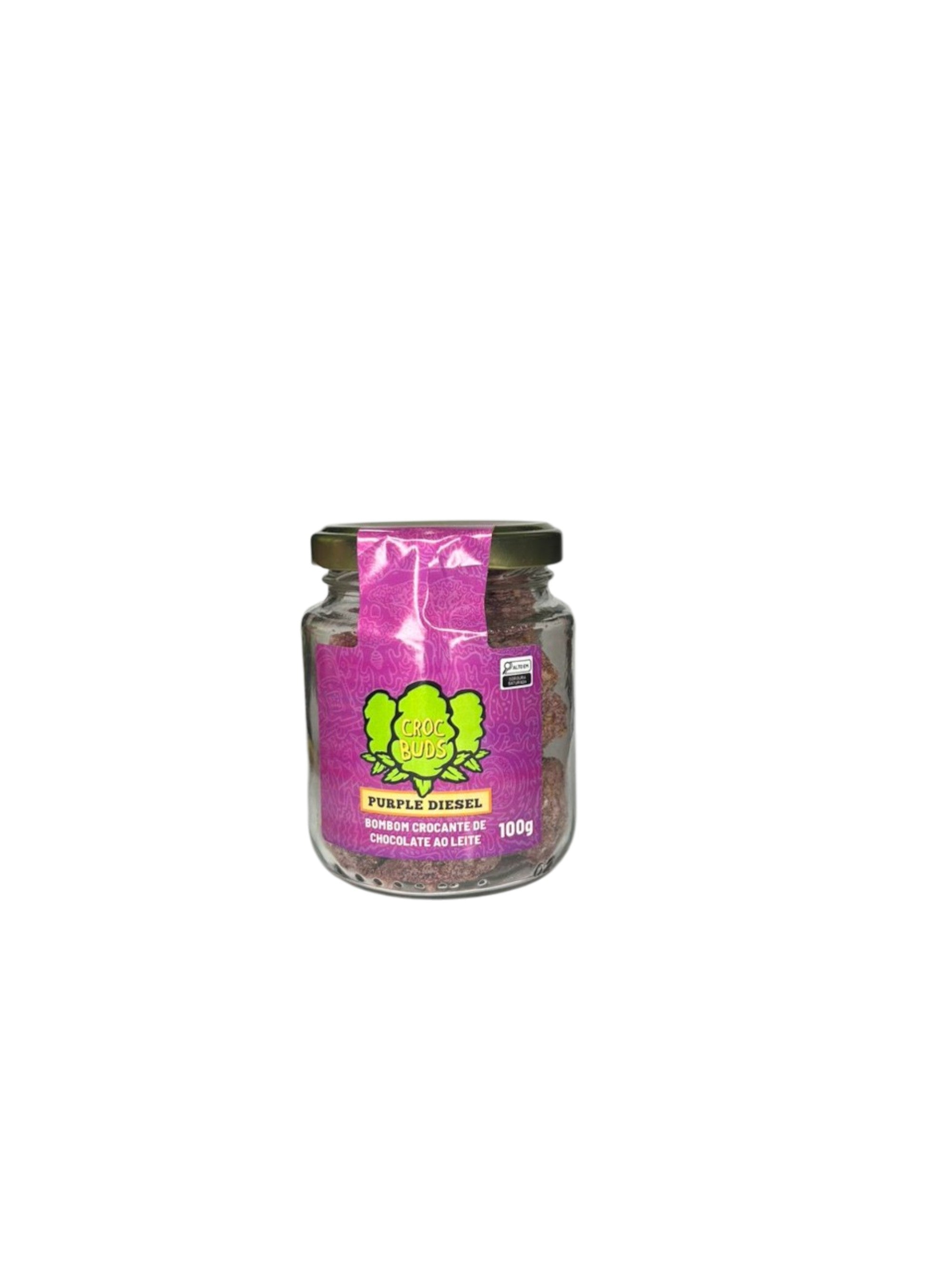 Pote de Croc Buds Purple Diesel 100G