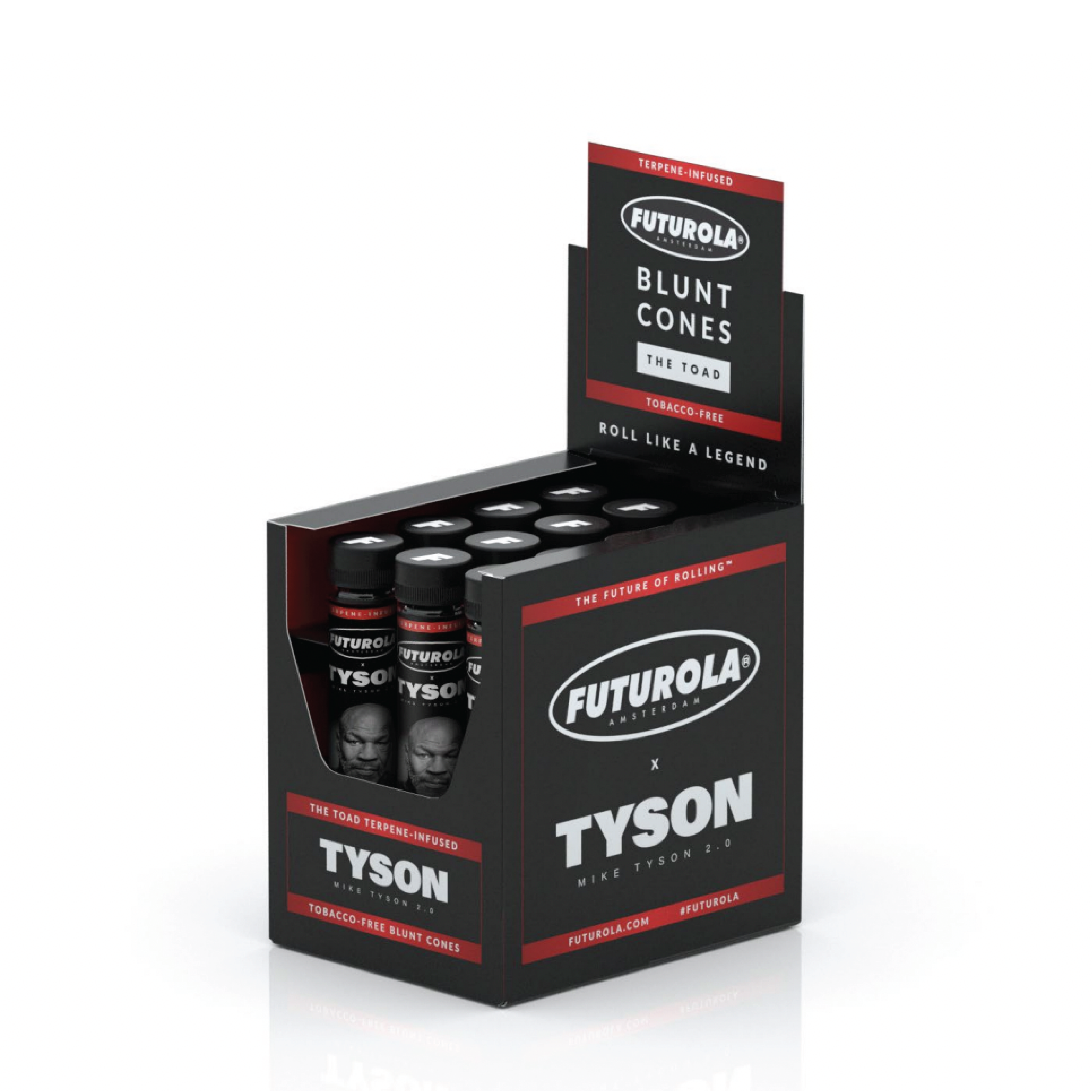 Display Blunt Cone Infusionada Tyson - The Toad C/12
